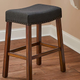 Ravenna Home Dawn Nailhead Saddle Counter Stool, $100 for 2